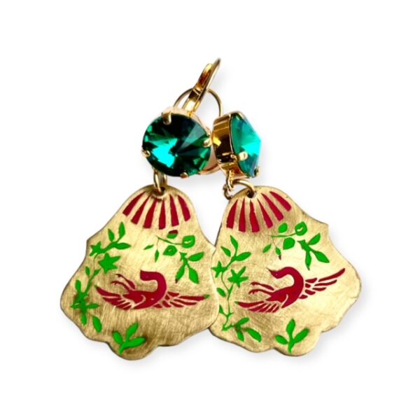 Green Lantern Earrings