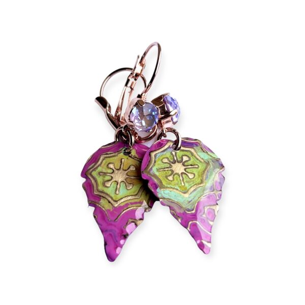 Grape Explosion Earrings